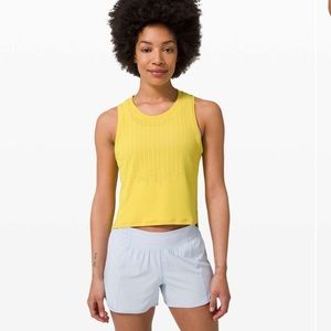 NWT Lululemon Train To Be Tank Soleil